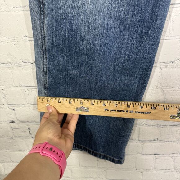 Levis 969 Jeans Men’s Size 42x32 Medium Washed Loose Straight Fit Western - Picture 13 of 16